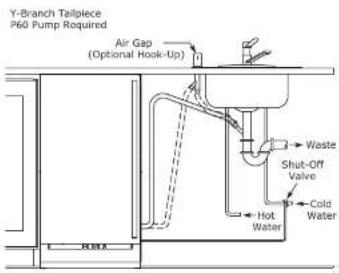 U-Line CLR1215OD40B - FACTORY INSTALLED DRAIN PUMP - 3
