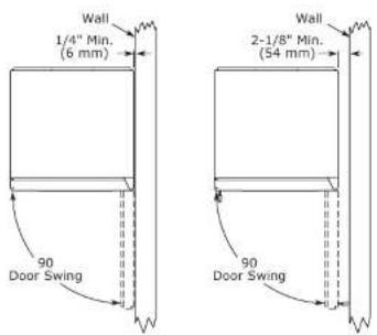U-Line 1215ROD - Door Swing - 1