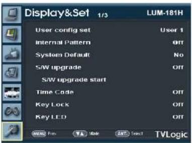TVLogic LUM-328G - [7] Display &amp; Set - 1