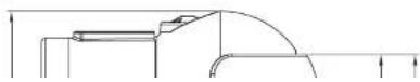 Speco Technologies VL7038K - CAMERA DIMENSION - 4