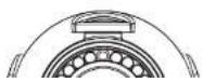 Speco Technologies VL7038K - CAMERA DIMENSION - 3
