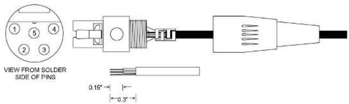 Lectrosonics MCAES3 - Microphone Cable Termination for Non-Lectrosonics Microphones - 2