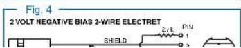 Lectrosonics MCAES3 - Simple Wiring - Can ONLY be used with Servo Bias Inputs: - 1