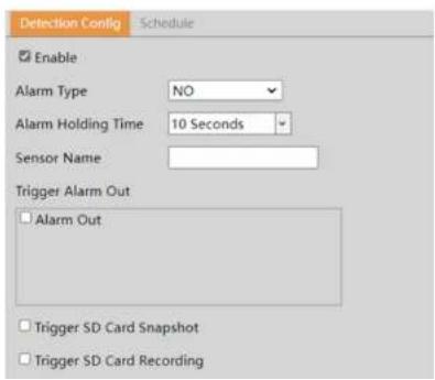 Speco Technologies O8VB2 - Alarm In (Sensor Input) - 1
