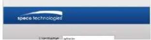 Speco Technologies O8VB2 - Web Access and Login - 2