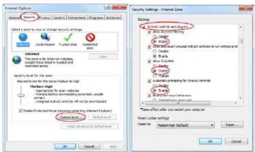 Speco Technologies H12HRN - Q8. ActiveX control cannot be downloaded. What can I do? - 2