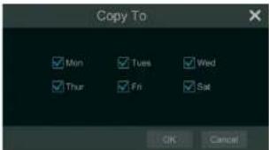 Speco Technologies H12HRN - Set Day Schedule - 2