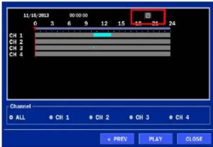 Speco Technologies ZIPK88B2 - 5-3-2. Time Line Search - 2