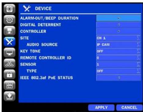 Speco Technologies ZIPK88B2 - 4-4. Setup - DEVICE Mode - 1