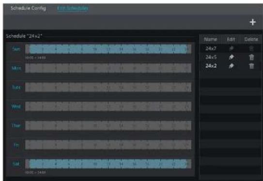 Speco Technologies N8NRP - Add Schedule - 1