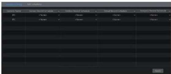 Speco Technologies N8NRP - Set Week Schedule - 2