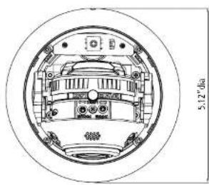 Speco Technologies WDRD21HW - CAMERA DIMENSION - 1