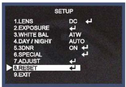 Speco Technologies VL5700BPVFW - RESET - 1