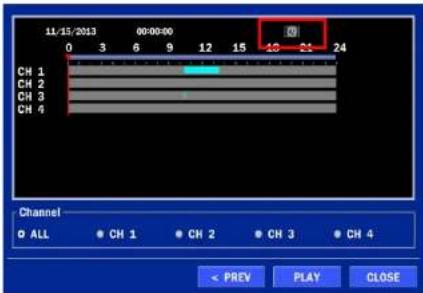 Speco Technologies ZIPKIT4D1 - 5-3-2. Time Line Search - 2