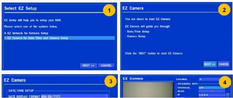 Speco Technologies ZIPKIT4D1 - 2-4. EZ SETUP - 2