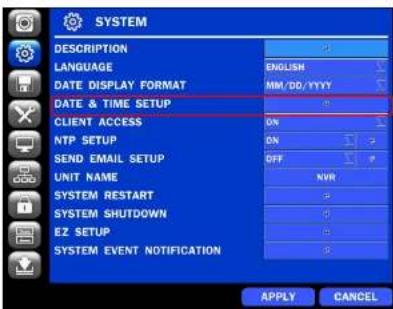 Speco Technologies ZIPKIT4D1 - 2-2. Setting up Daylight Savings Time - 3