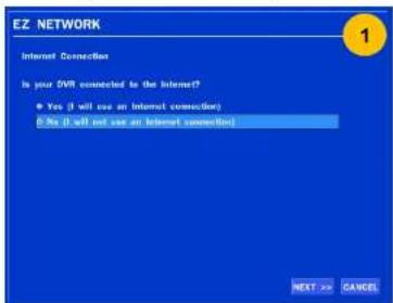 Speco Technologies ZIPKIT4D1 - EZ NETWORK setting (Not using Internet connection) - 1