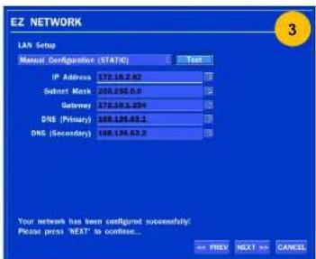 Speco Technologies ZIPKIT4D1 - EZ NETWORK setting (Not using Internet connection) - 3