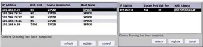 Speco Technologies ZIPL4B1 - 4-1-1. Scan Menu - 2