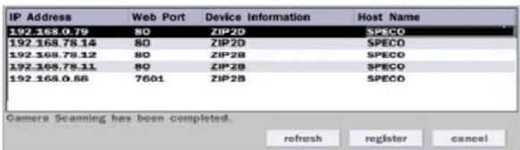 Speco Technologies ZIPL4B1 - 4-1-2. ONVIF Setup Menu - 2
