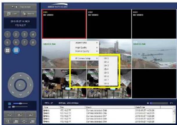 Speco Technologies ZIPL4B1 - 2-6. IP Camera Setup (through Web Viewer page) - 1