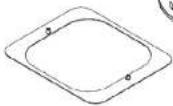 Speco Technologies O2D3 - Embedded Ceiling Mount (Option) - 2