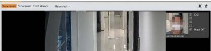 Speco Technologies O4ID1M - Face Capture View - 1