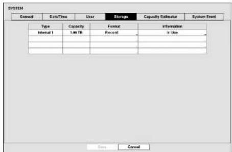 Speco Technologies D4CX2TB - Storage - 1