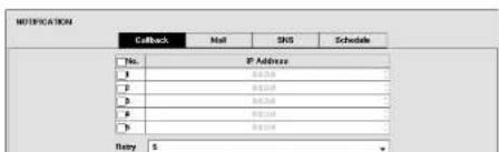 Speco Technologies D4CX2TB - Notification Setup - 1