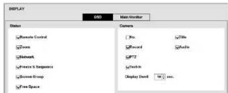 Speco Technologies D4CX2TB - Display Setup - 1