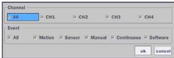 Speco Technologies ZIPT84B2 - 5-3-3. Time Line Search - 4