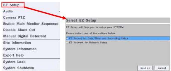 Speco Technologies ZIPT84B2 - 2-4. EZ Setup - 1