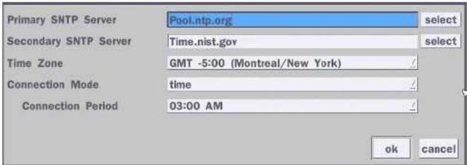 Speco Technologies ZIPL88B2 - Select the proper Time Zone time. - 1