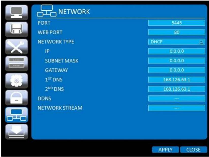 Speco Technologies DVR82HD - 4-8. Setup - NETWORK - 1