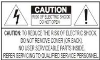 Speco Technologies OPTZ36XI - Warning & Cautions - 1