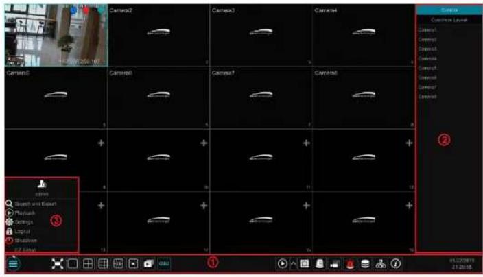Speco Technologies H6HRL - EZ Setup & Main Interface - 3