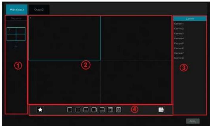 Speco Technologies H6HRL - Scheme View In Sequence - 1