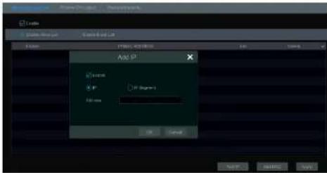 Speco Technologies H6HRL - Block and Allow List - 1
