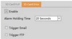 Speco Technologies O2VB1 - - SD Card Error - 1