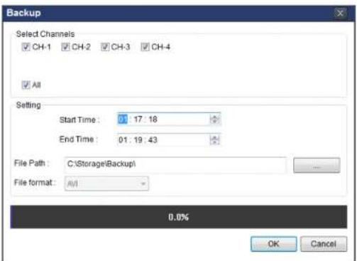Speco Technologies ZIPL4D1 - 7-8-6. AVI Backup during Playback - 3