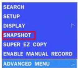 Speco Technologies ZIPL4D1 - 6-1. Still Image Backup onto USB Flash Drive - 1