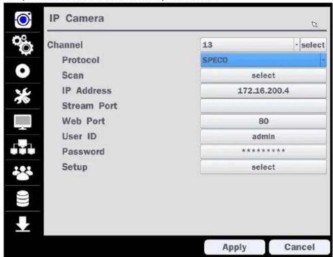 Speco Technologies D8WHU - 4-1. Setup - IP CAMERA - 1