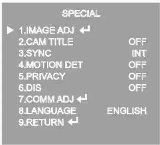Speco Technologies HT5200BPVFG - Special Setting - 1