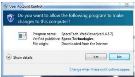 Speco Technologies ZIPT84D2 - Network Access Using the Web-Browser Viewer - 3