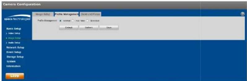 Speco Technologies O2PH2 - Profile Management - 1