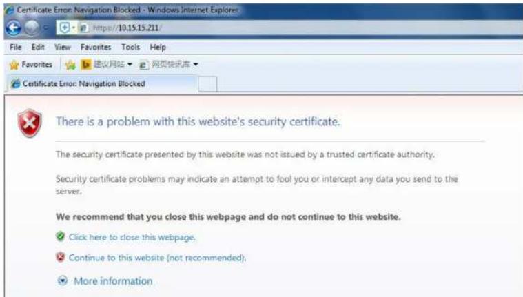Speco Technologies O2PH2 - Security Warning - 3