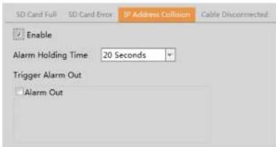 Speco Technologies O4T7M - IP Address Conict - 1
