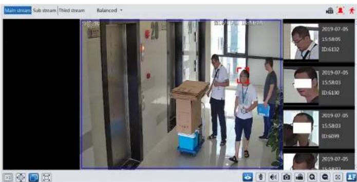Speco Technologies O4T7M - Face Capture View - 1
