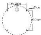 Speco Technologies V5B1M - ▶Mounting for V5B1/V5T1 - 8