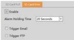Speco Technologies O8VB1 - SD Card Error - 1